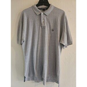 Nautica Gray Polo Shirt S Large